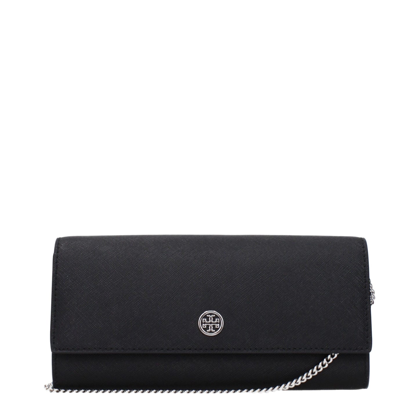 Bolso de mano Tory Burch de cuero negro