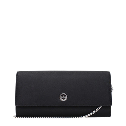Bolso de mano Tory Burch de cuero negro