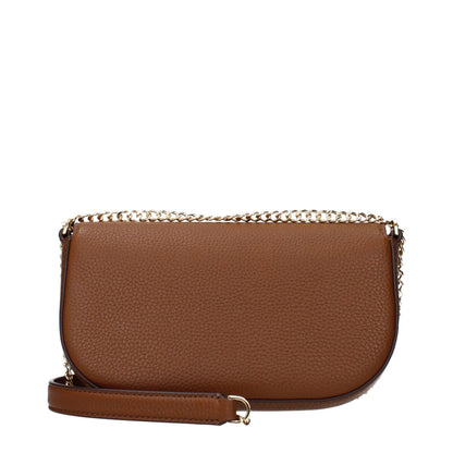 Bolso Bandolera Tory Burch de Cuero Marrón