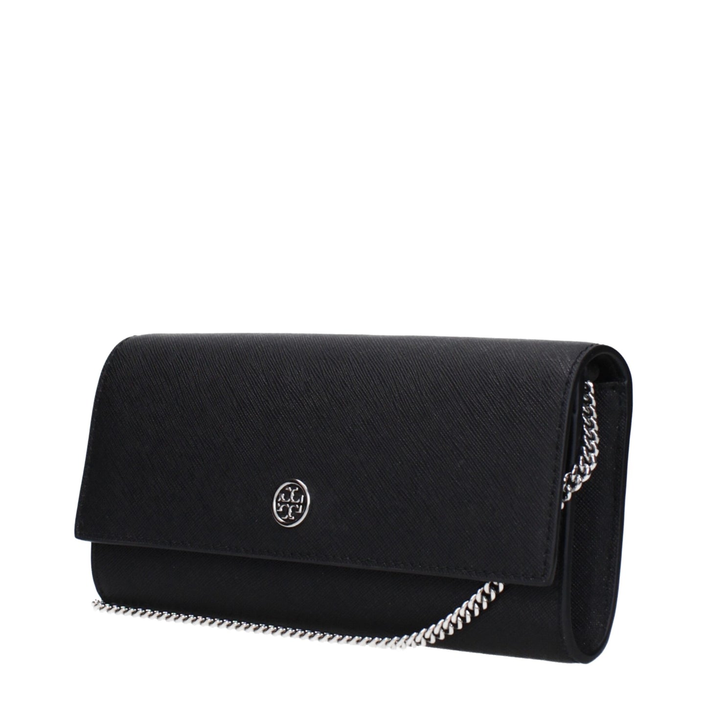 Bolso de mano Tory Burch de cuero negro