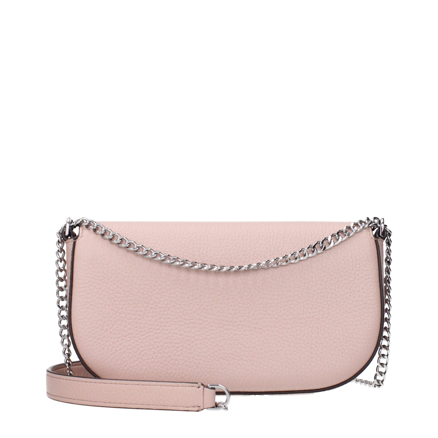 Bolso cruzado Tory Burch de cuero rosa