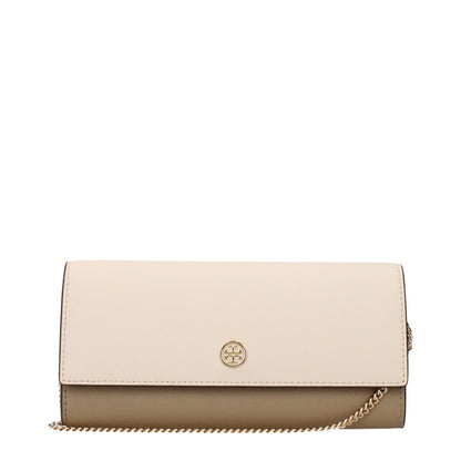 Bolso de mano Tory Burch de piel beige