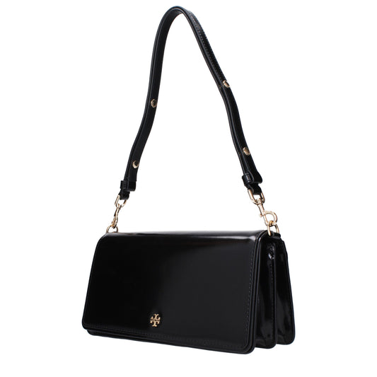Bolso de Hombro Tory Burch de Cuero Negro