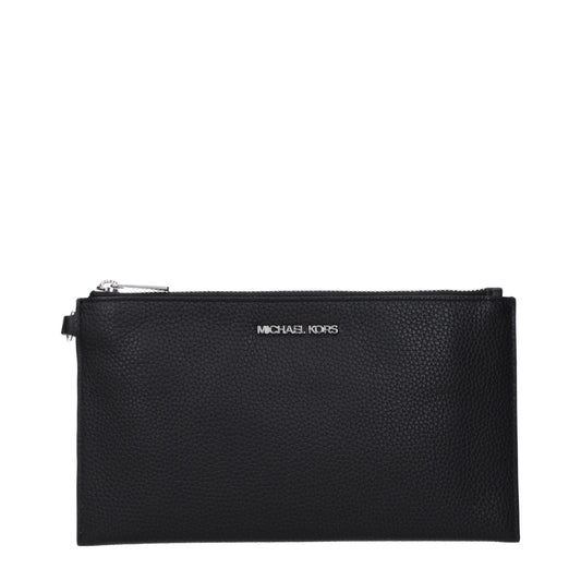 Bolso de mano Michael Kors de cuero negro
