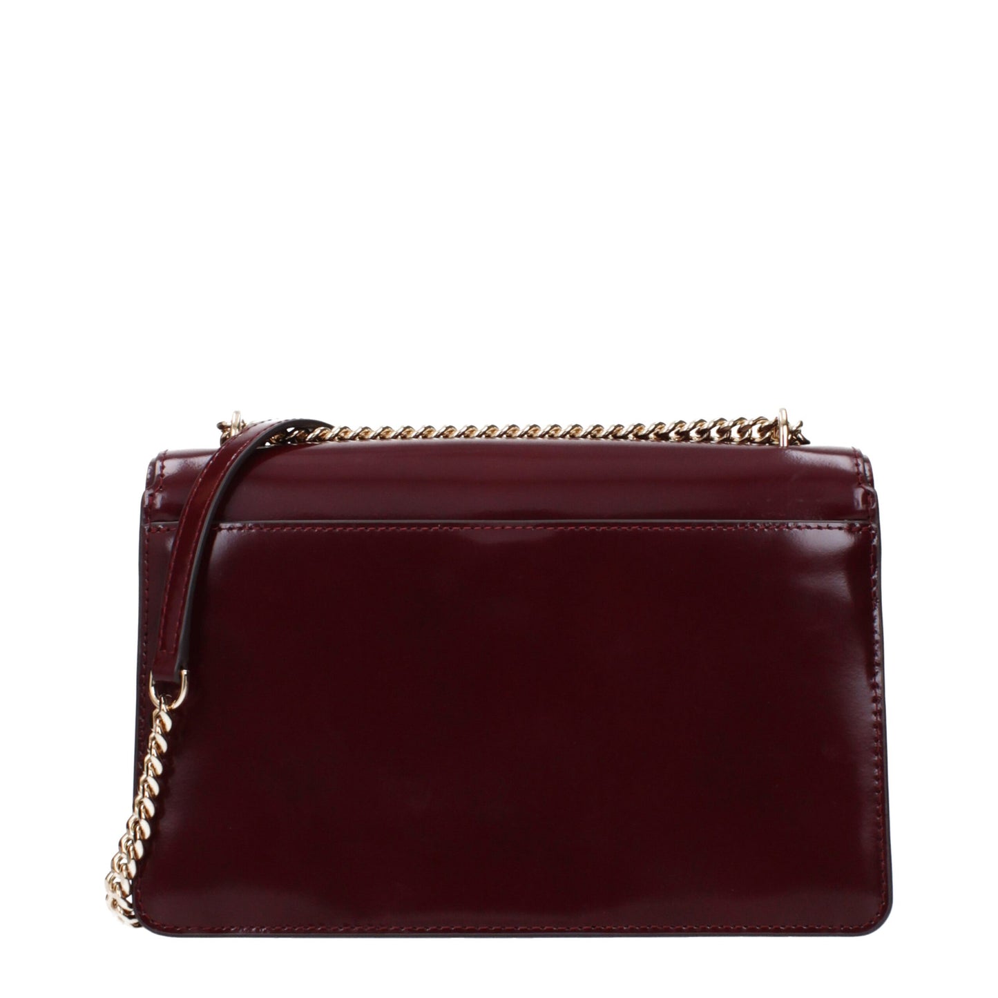 Bolso cruzado de cuero rojo Tory Burch