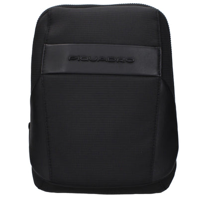 Bandolera de tela negra Piquadro