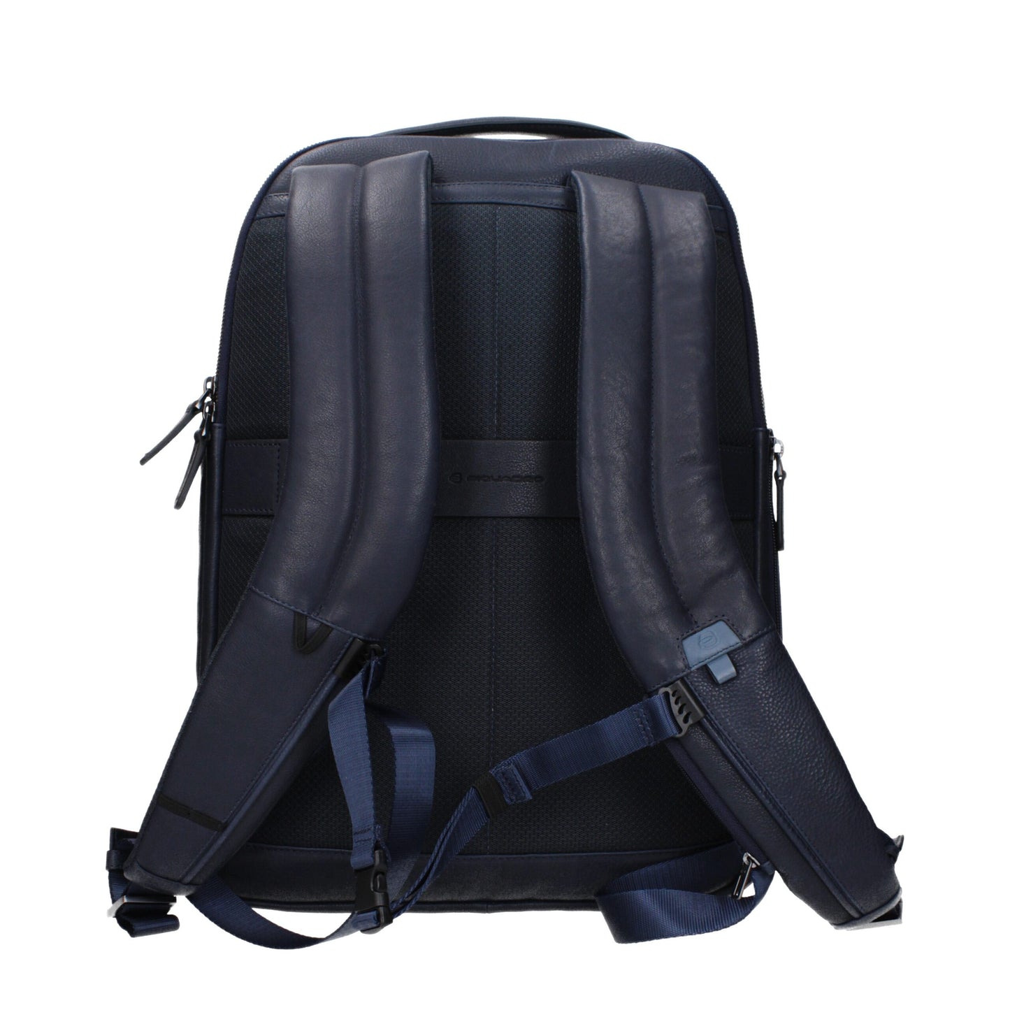 Mochila Piquadro de cuero azul