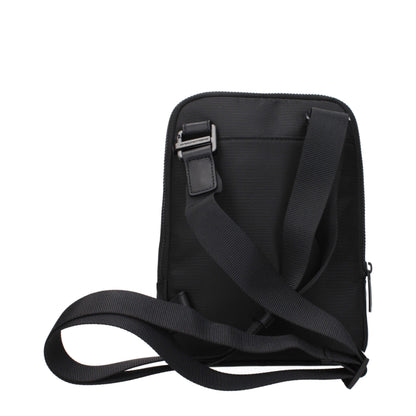 Bandolera de tela negra Piquadro