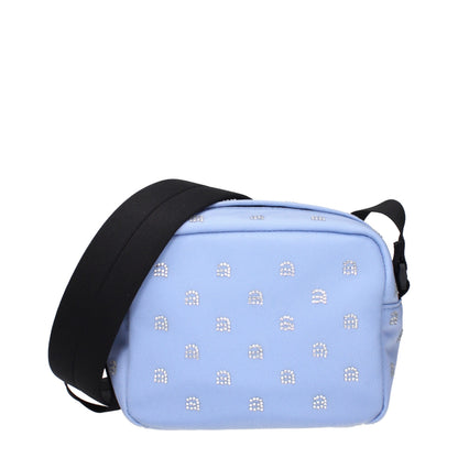 Bolso Cruzado de Tela Azul Claro Alexander Wang