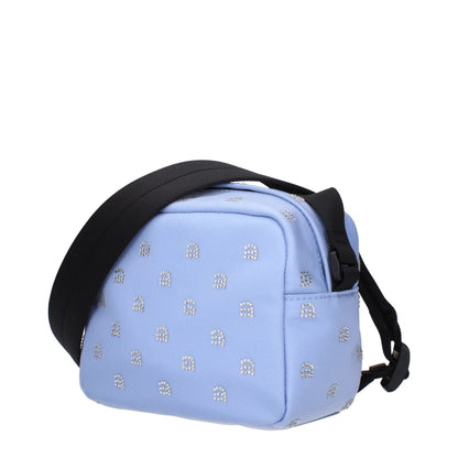Bolso Cruzado de Tela Azul Claro Alexander Wang