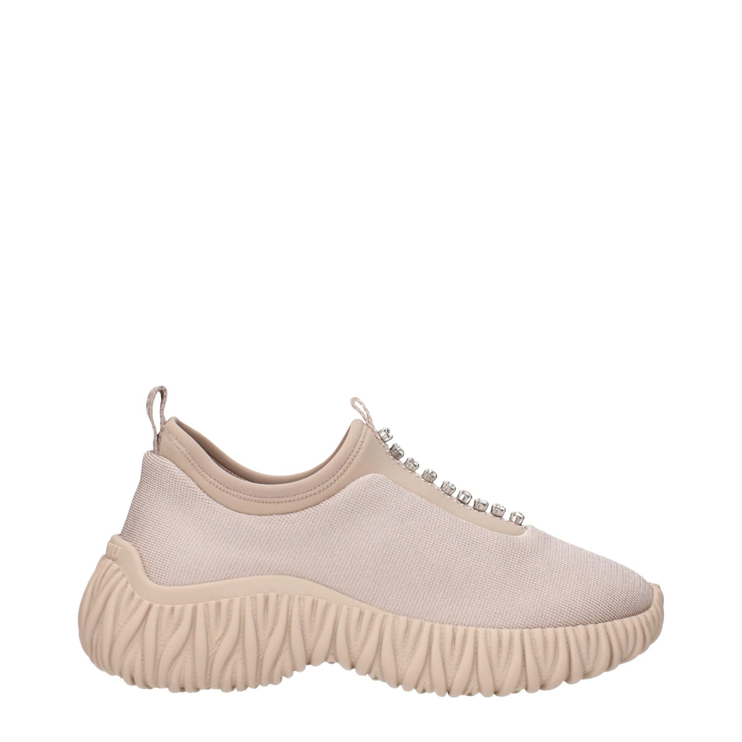 Zapatillas Miu Miu de tela beige