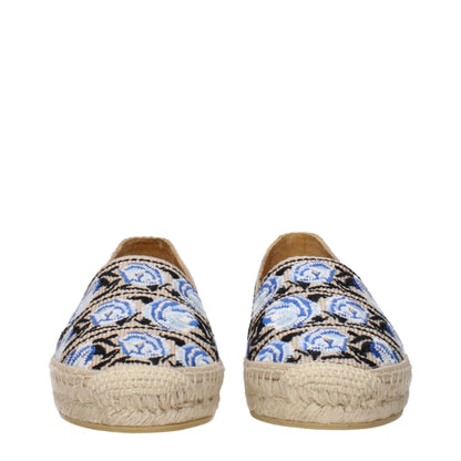Alpargatas de tela beige Prada