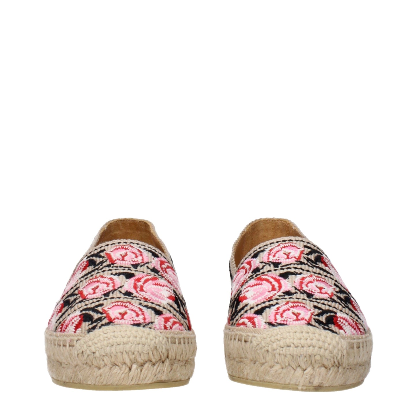 Alpargatas de tela beige Prada