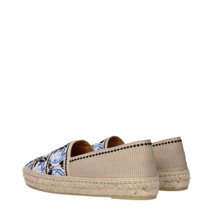 Alpargatas de tela beige Prada
