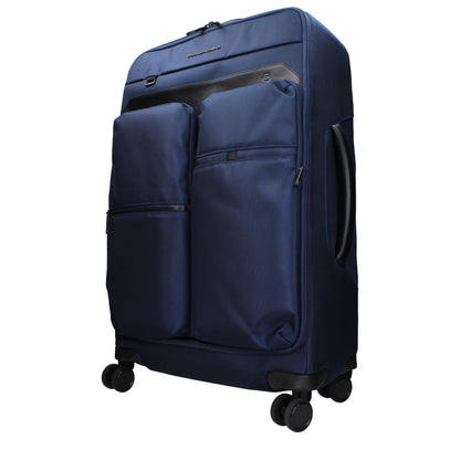 Equipaje y viaje de tela azul Piquadro