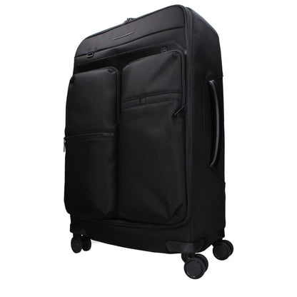 Piquadro Equipaje y Viaje de Tela Negra