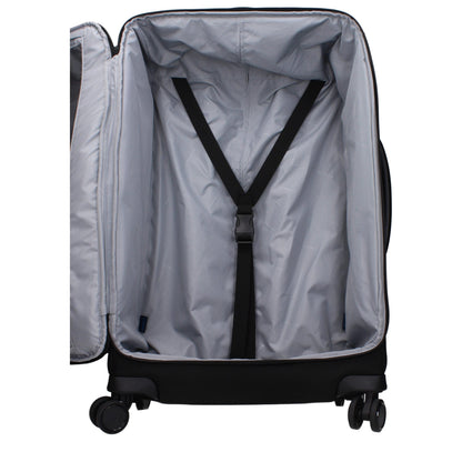 Piquadro Equipaje y Viaje de Tela Negra