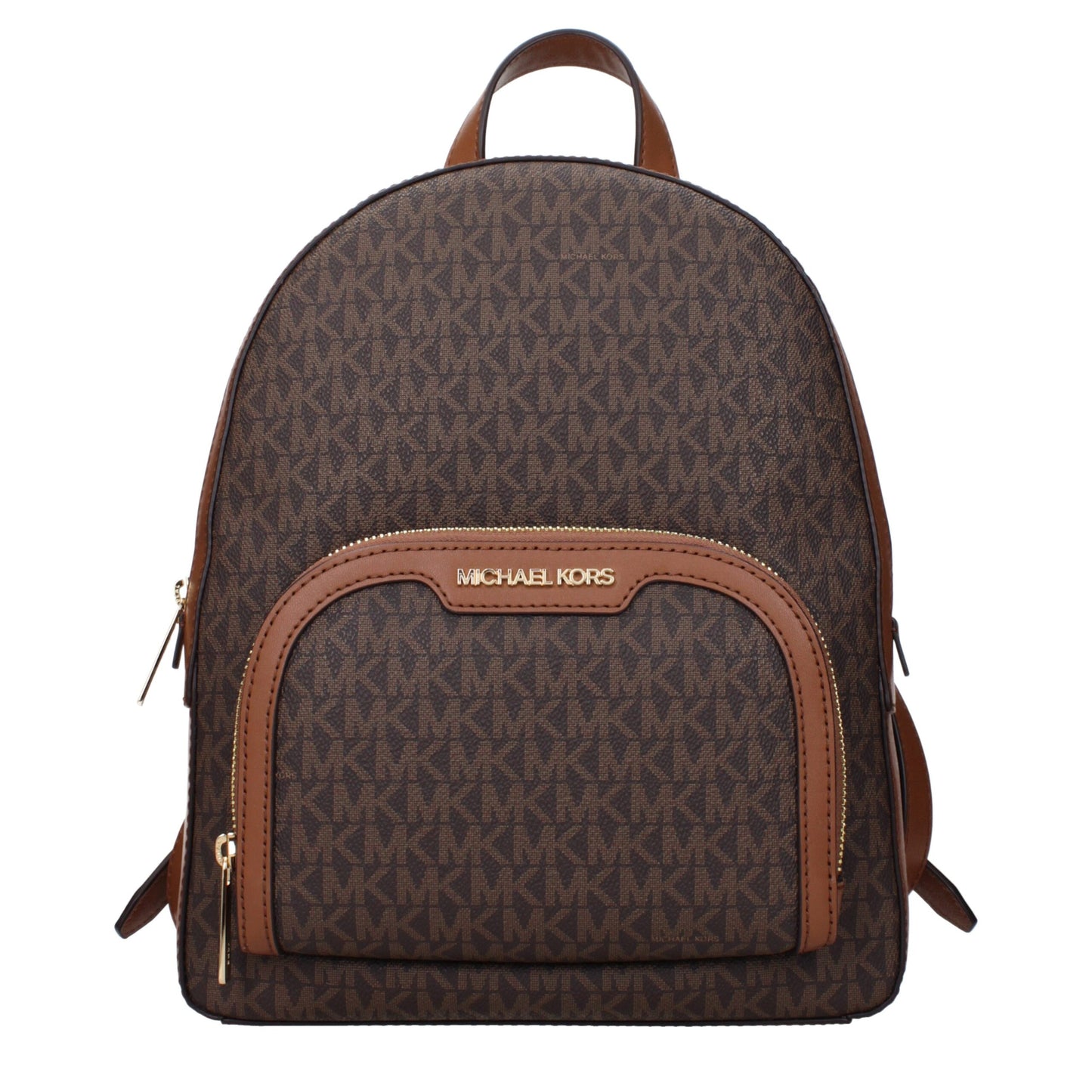 Mochila Michael Kors de tela marrón