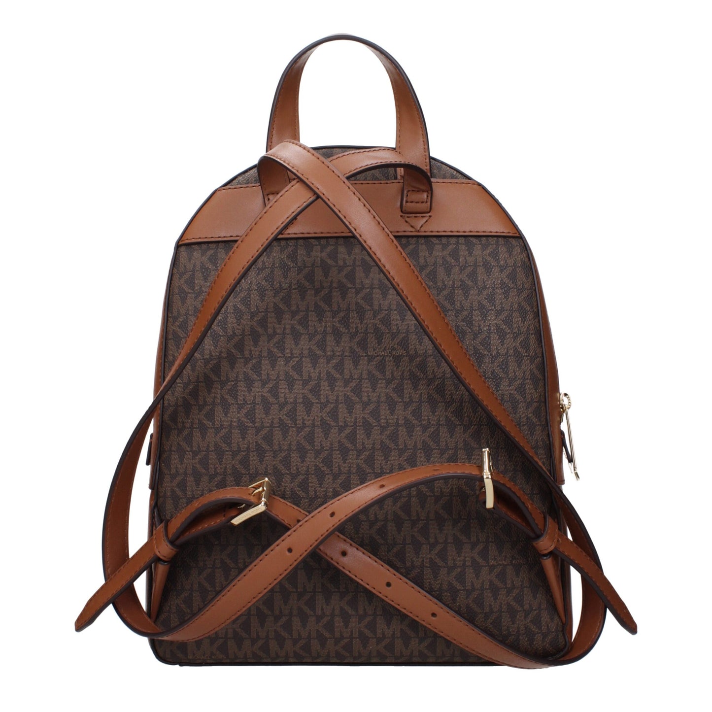Mochila Michael Kors de tela marrón
