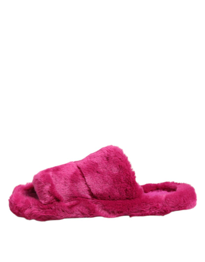 Dolce & Gabbana Zapatillas Planas de Hombre de Piel Sintética Acrílica Rosa