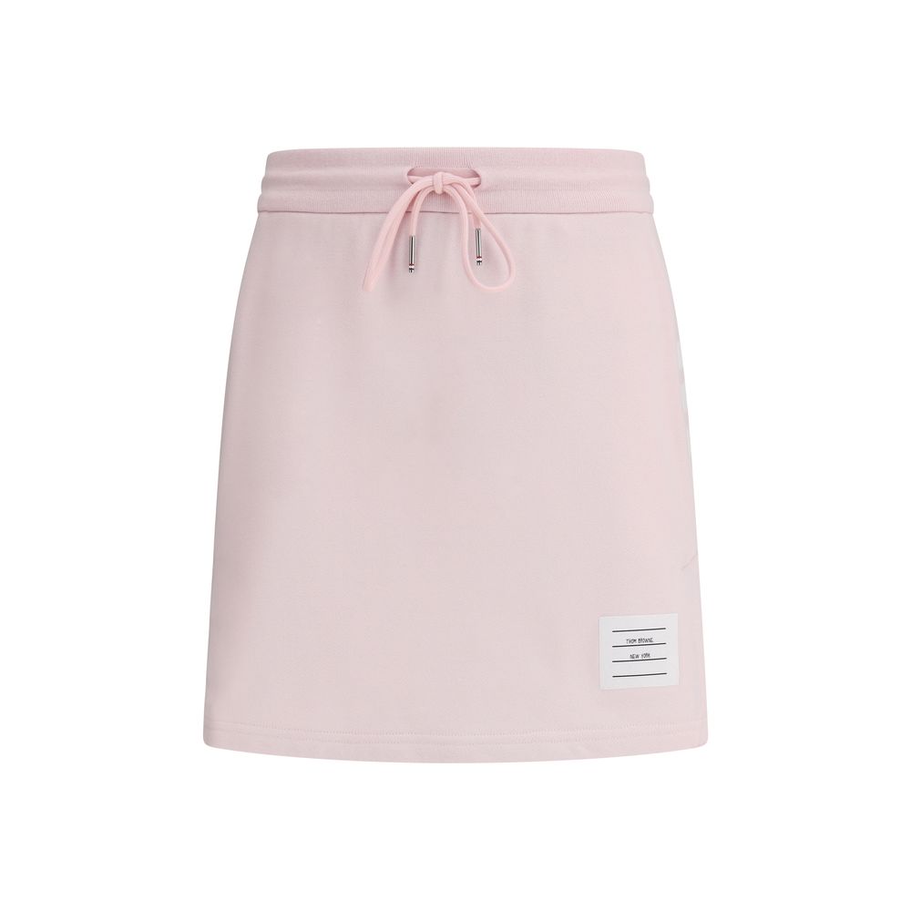 Minifalda multicolor de algodón Thom Browne