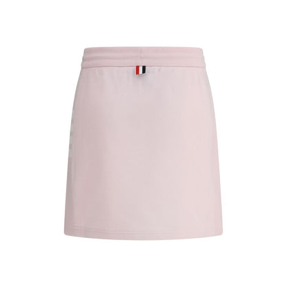 Minifalda multicolor de algodón Thom Browne
