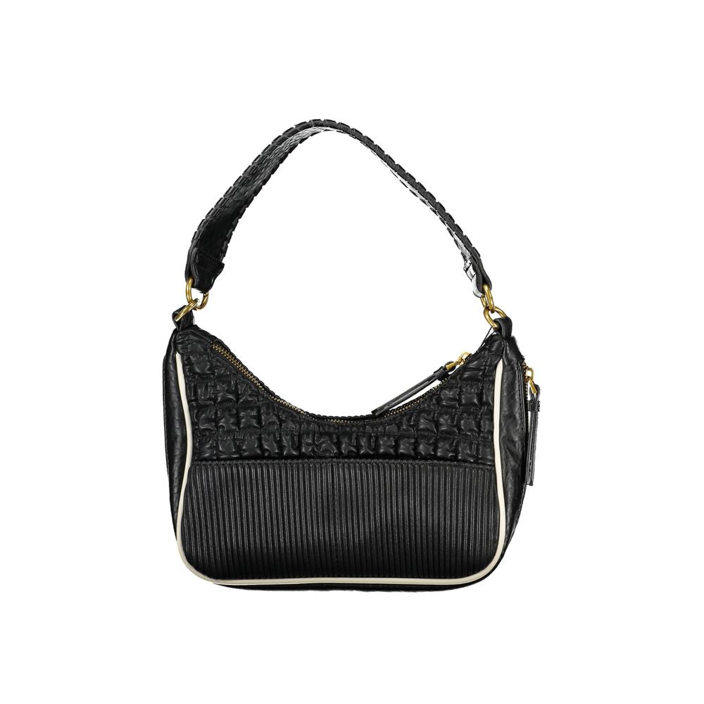 Bolso de mano para mujer Desigual de poliuretano negro