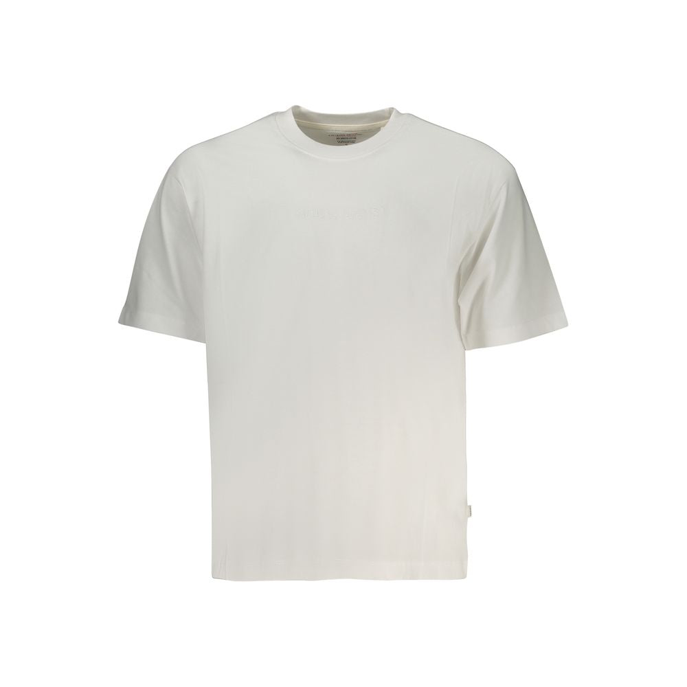 Camiseta de hombre de algodón blanca Guess Jeans