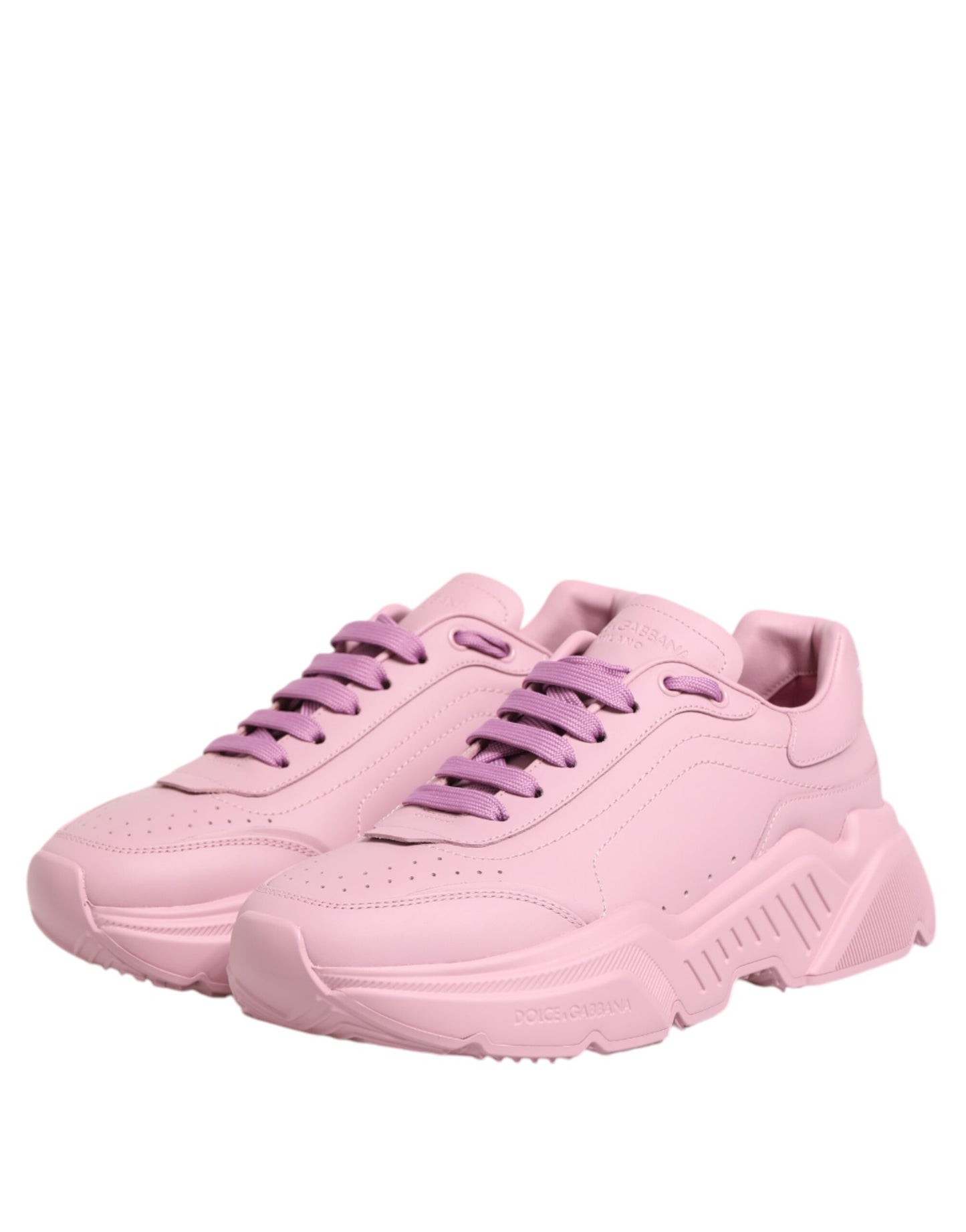 Zapatillas Dolce & Gabbana Daymaster Bajas de Cuero Rosa