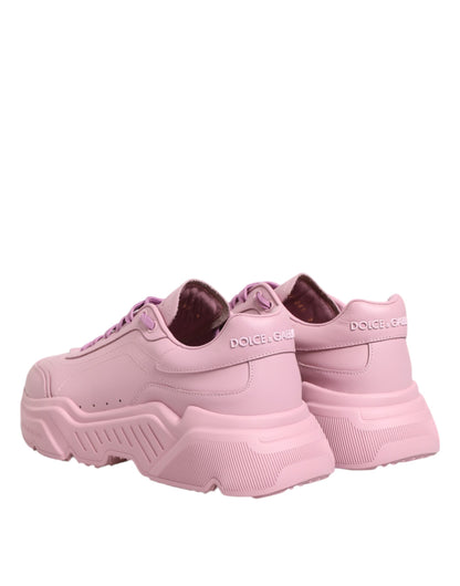 Zapatillas Dolce & Gabbana Daymaster Bajas de Cuero Rosa