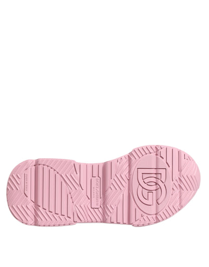 Zapatillas Dolce & Gabbana Daymaster Bajas de Cuero Rosa