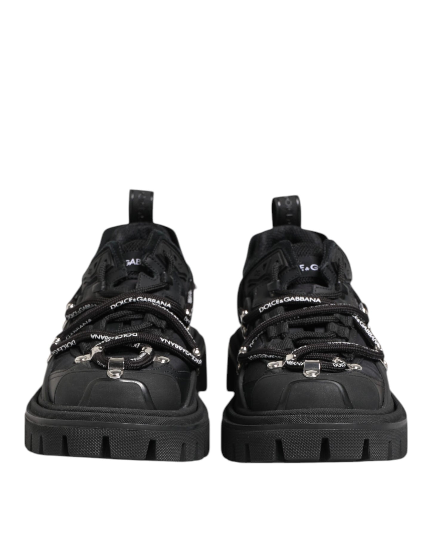 Zapatillas de trekking bajas con cordones negras Dolce & Gabbana