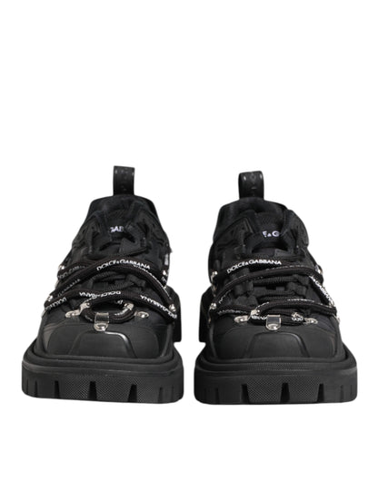 Zapatillas de trekking bajas con cordones negras Dolce & Gabbana