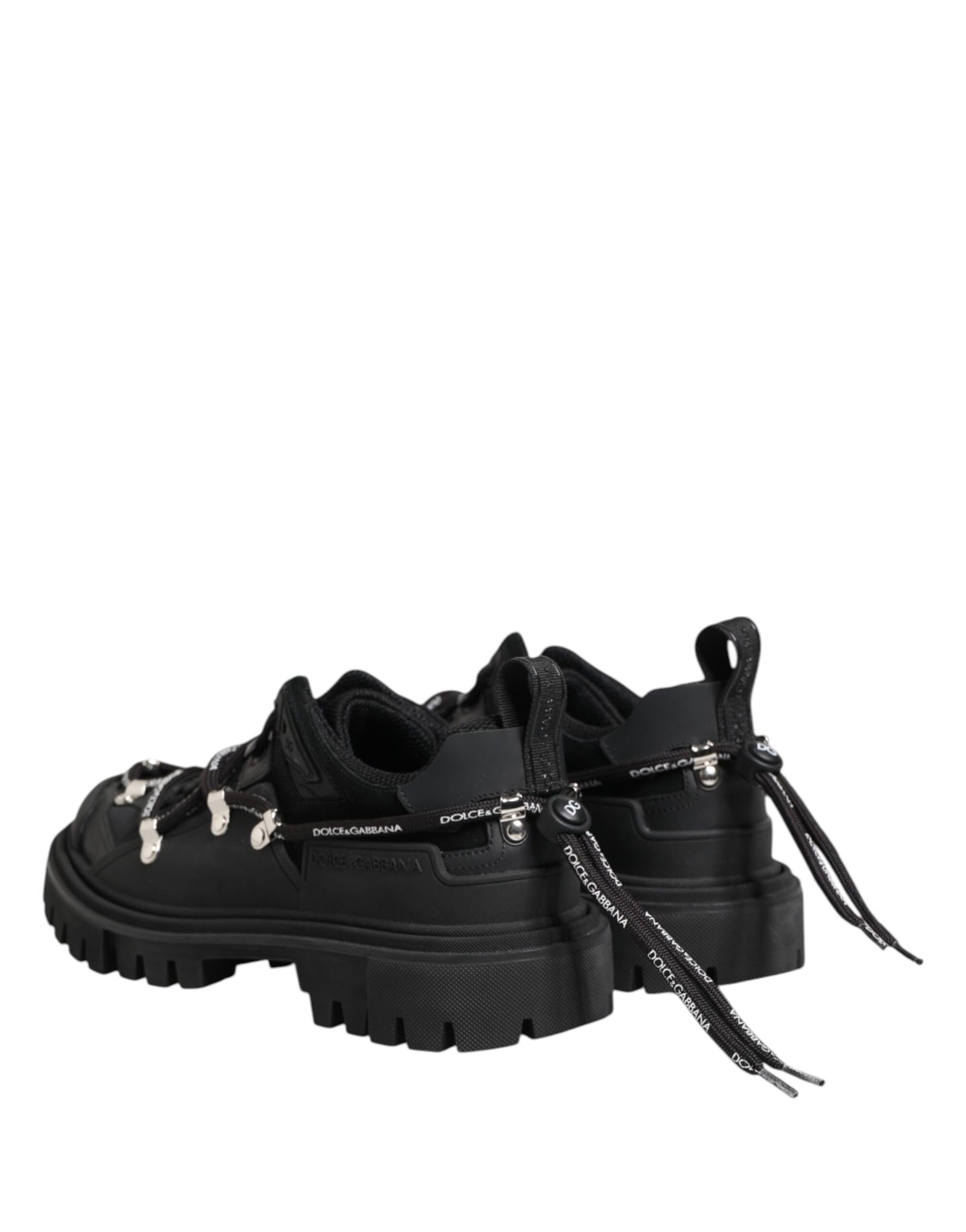 Zapatillas de trekking bajas con cordones negras Dolce & Gabbana