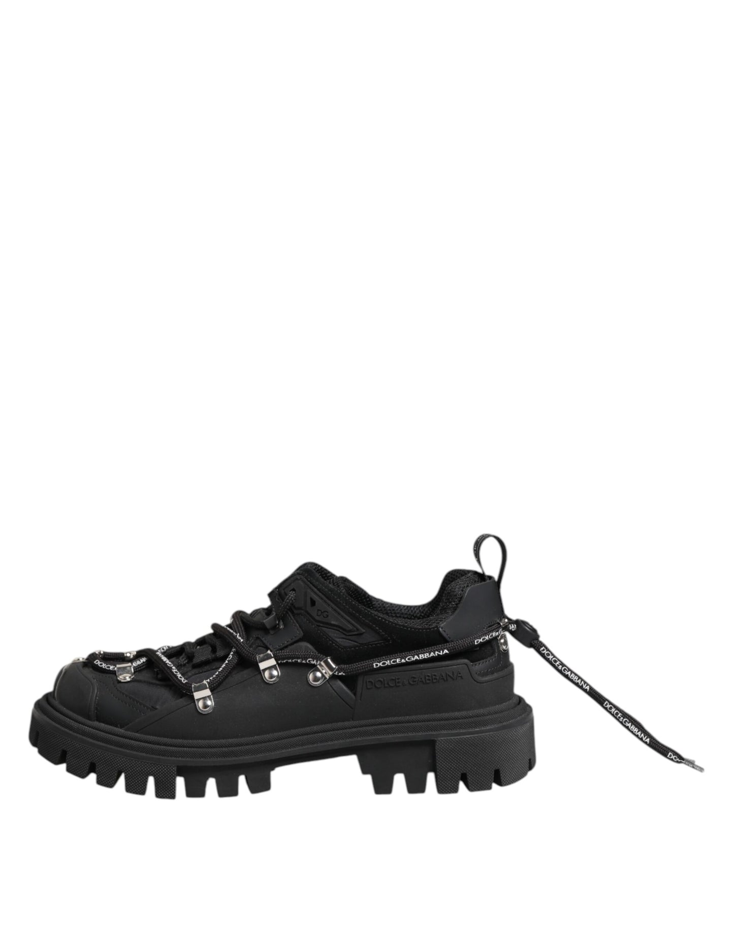 Zapatillas de trekking bajas con cordones negras Dolce & Gabbana