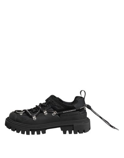 Zapatillas de trekking bajas con cordones negras Dolce & Gabbana