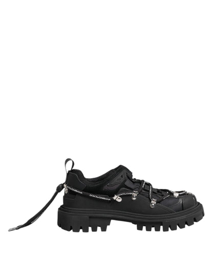 Zapatillas de trekking bajas con cordones negras Dolce & Gabbana
