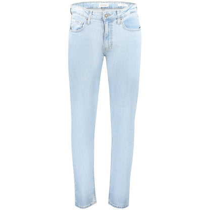 Pantalones Vaqueros de Algodón Azzurro Guess para Hombre