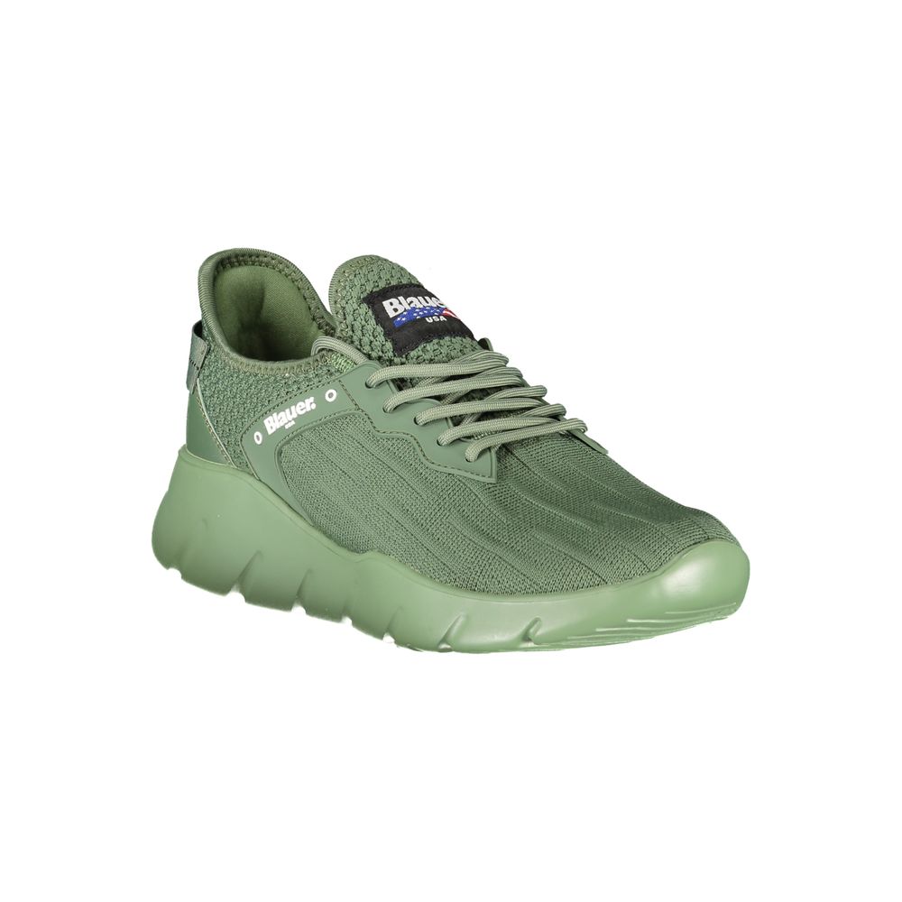 Zapatilla Blauer Verde Poliéster para Hombre