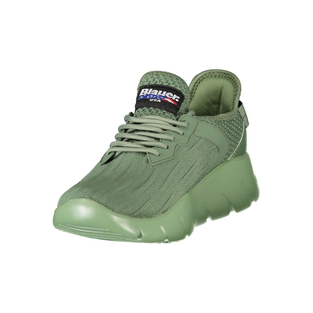 Zapatilla Blauer Verde Poliéster para Hombre