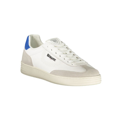 Zapatilla Blanca de Poliuretano para Hombre Blauer