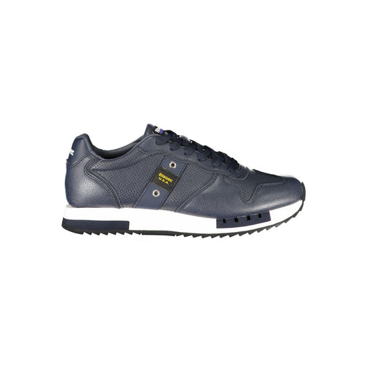 Zapatillas de hombre Blauer de poliuretano azul