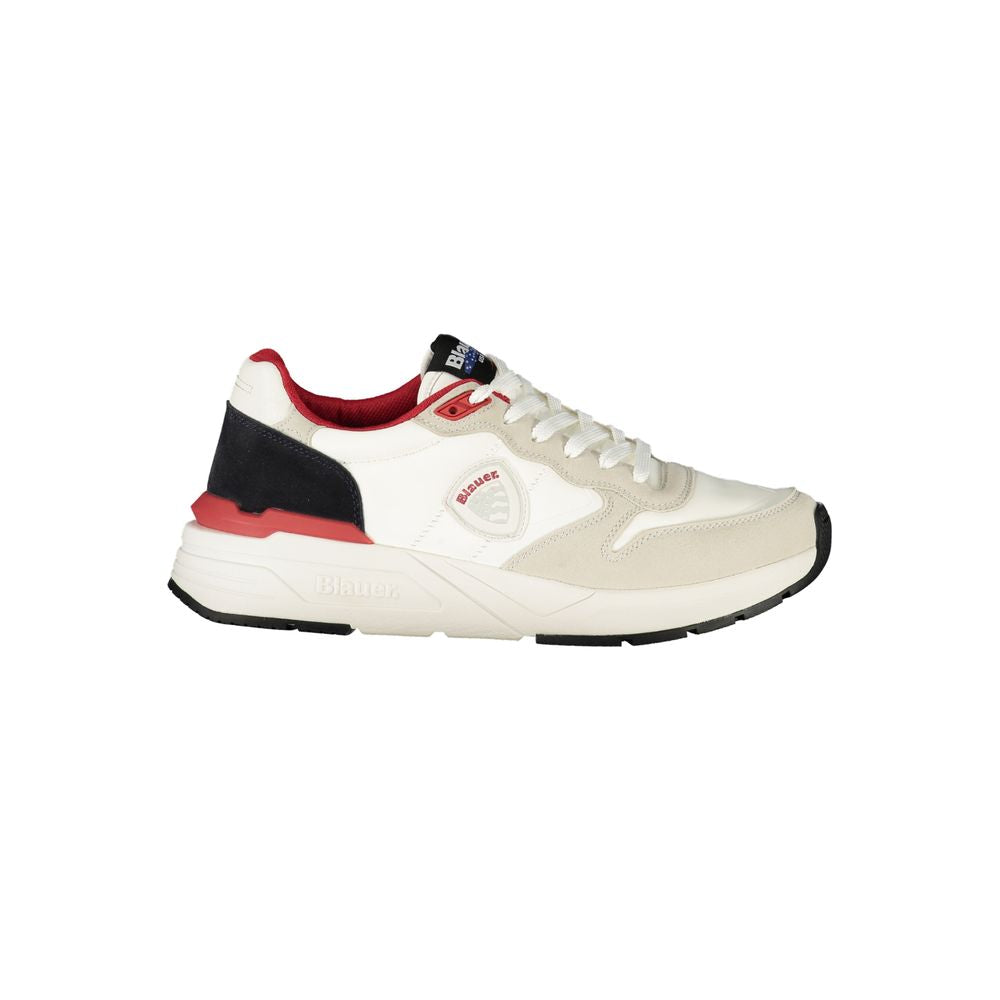 Zapatilla Blauer blanca de poliuretano para hombre