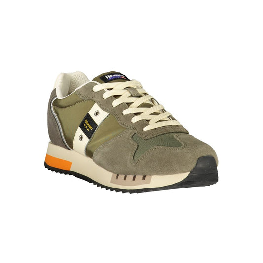 Zapatillas de hombre de poliuretano Blauer Verde