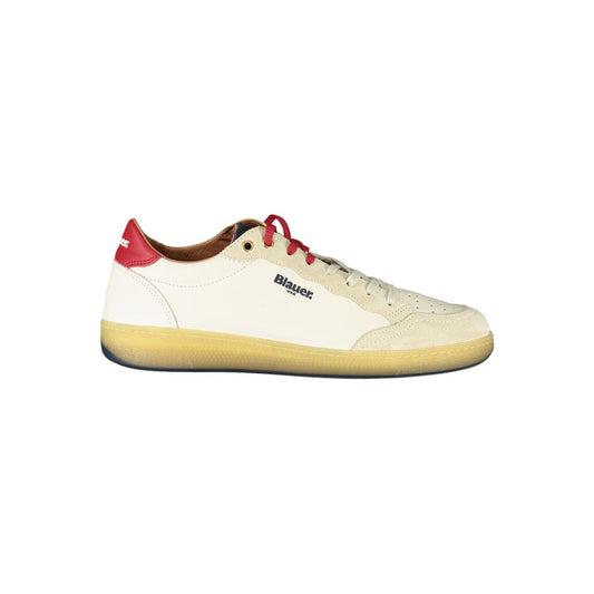 Zapatilla blanca de poliuretano Blauer para hombre