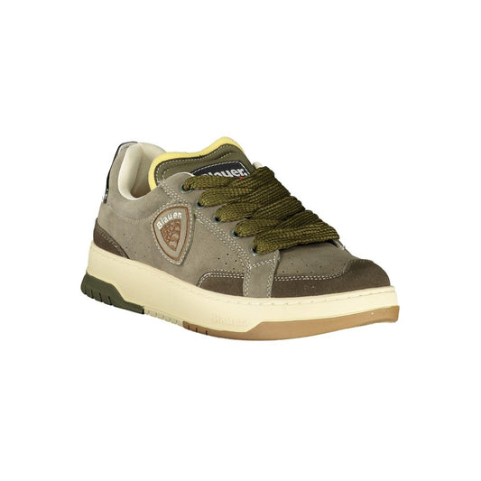 Zapatillas de Poliuretano Verde Blauer para Hombre