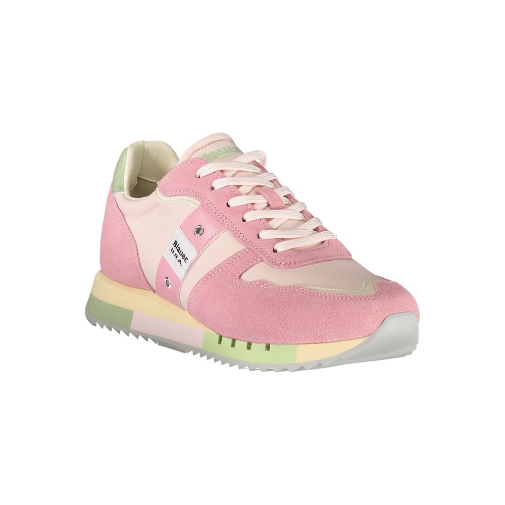 Zapatilla deportiva de poliuretano Blauer Rosa para mujer