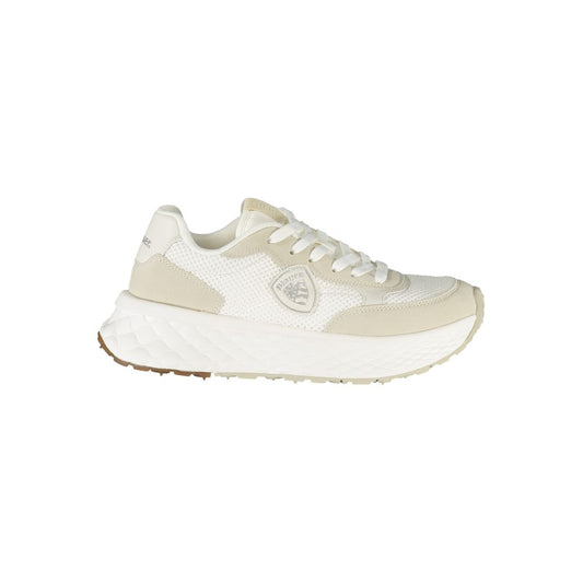 Zapatilla Blauer Bianco de poliuretano para mujer