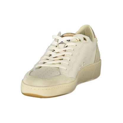 Zapatillas Blancas de Cuero para Mujer Blauer