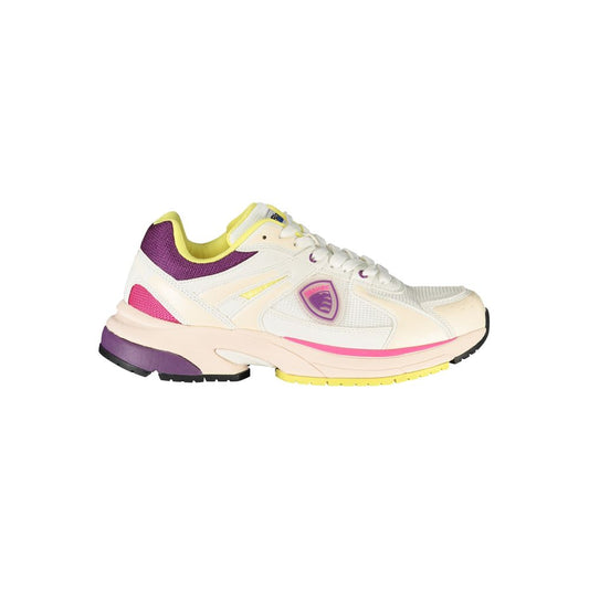 Zapatilla Blauer Blanca de Poliuretano para Mujer